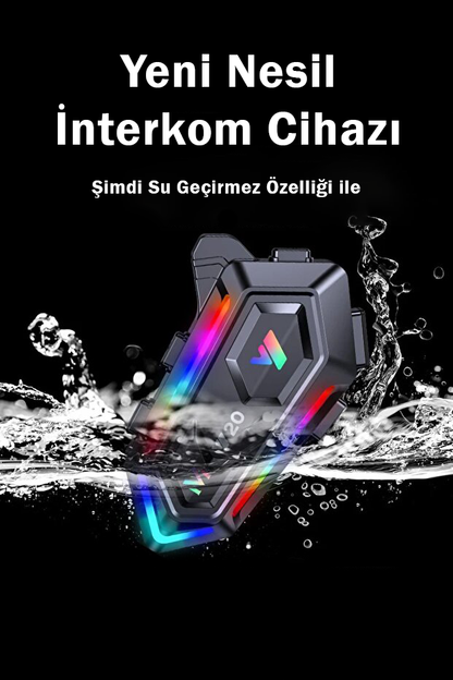 BLİC Y20 İnterkom, Su Geçirmez, IPX6 Koruma, Hızlı Şarj.