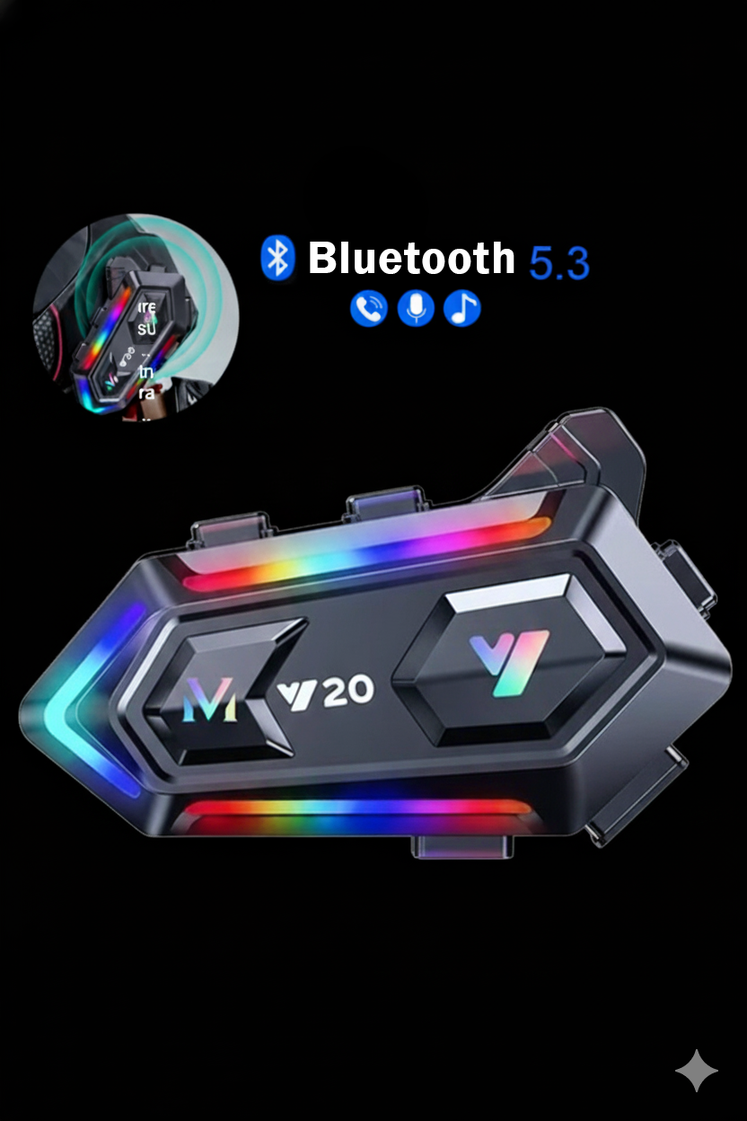 BLİC Y20 İnterkom, Su Geçirmez, IPX6 Koruma, Hızlı Şarj.